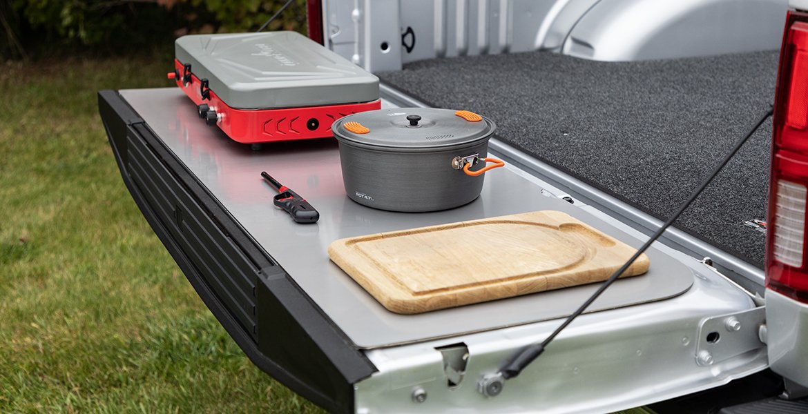 ACI Tailgate Protector Durable Stainless Steel Protection